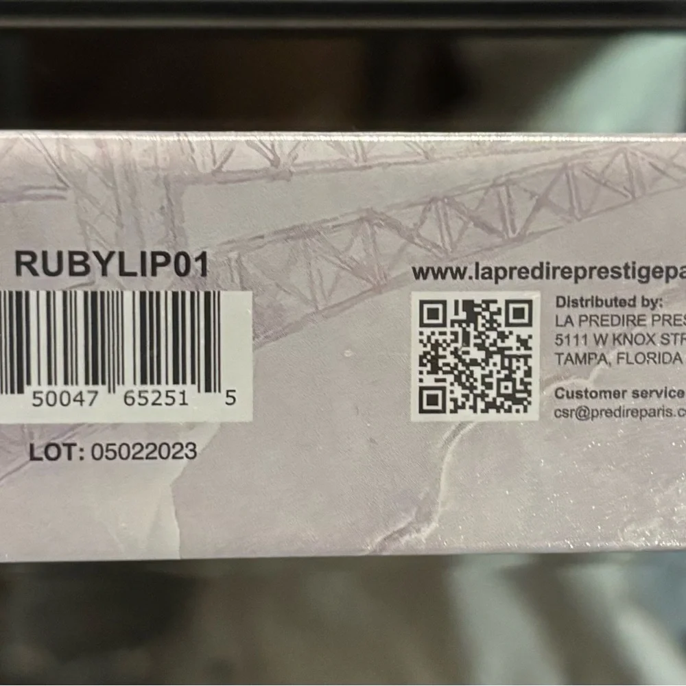 Regal Opulence Ruby Maroon Velvet Lipstick in RUBYLIP01 Brand New/SEALED